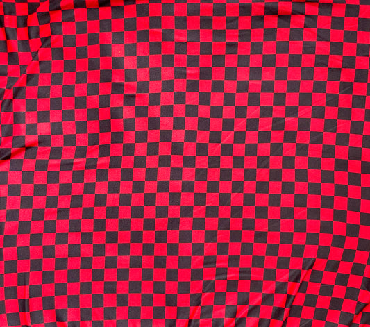 Red and Black Checkered