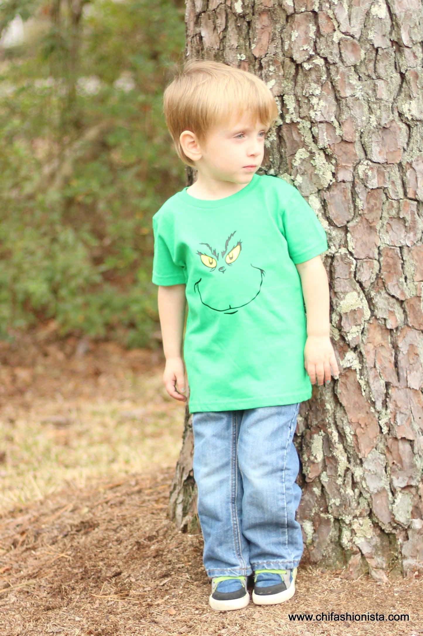 Green Grinch Tee- Suess