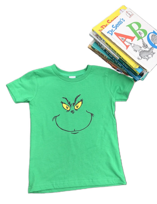 Green Grinch Tee- Suess