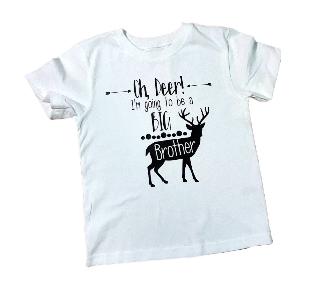Oh Deer, I'm Going to Be a Big Brother- Pregnancy Announcement Shirt